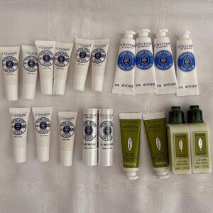 L'Occitane Lip Balm Hand Cream Lotion LOT Travel Size